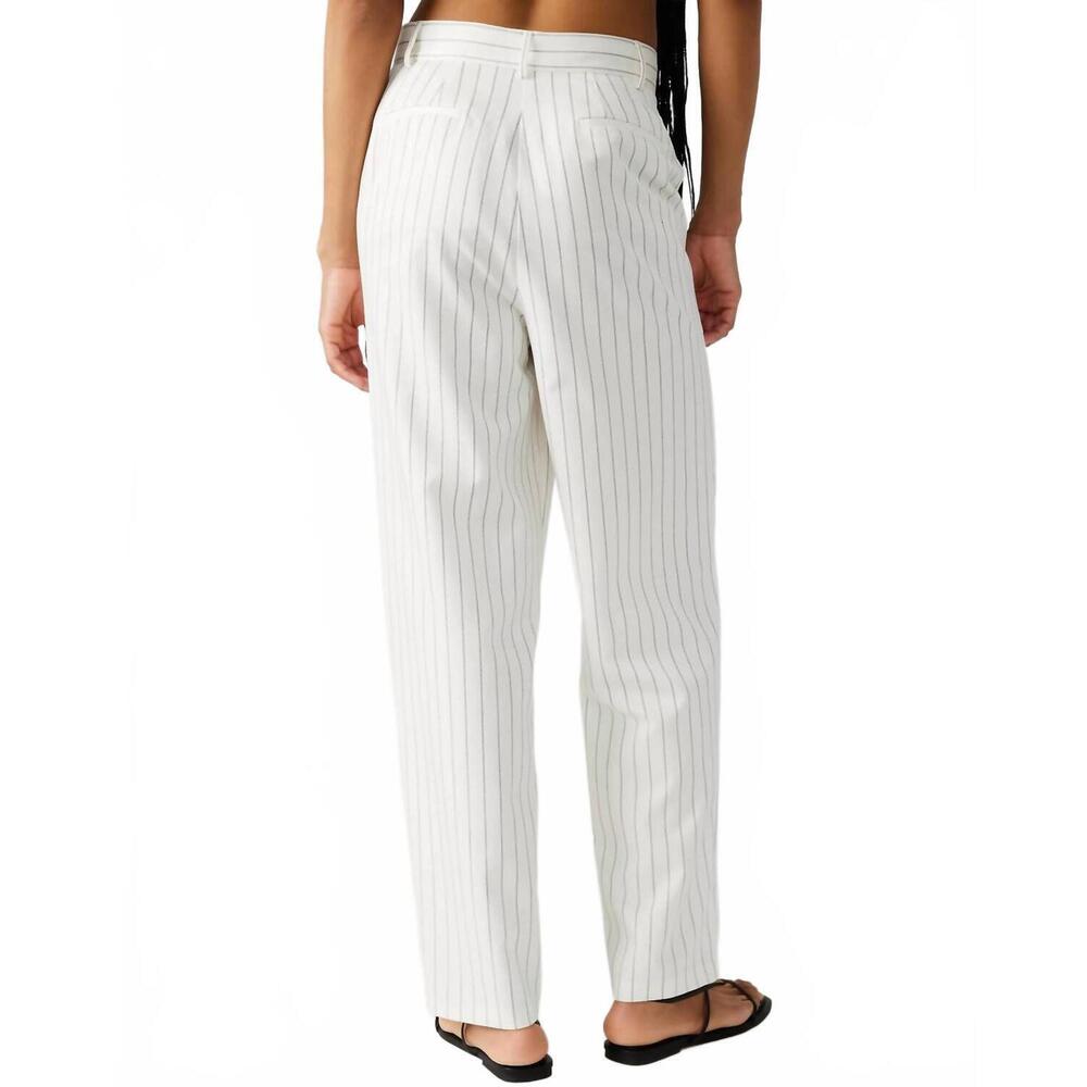 NEW STEVE MADDEN rumi pleated pant in cream - Picture 4 of 4